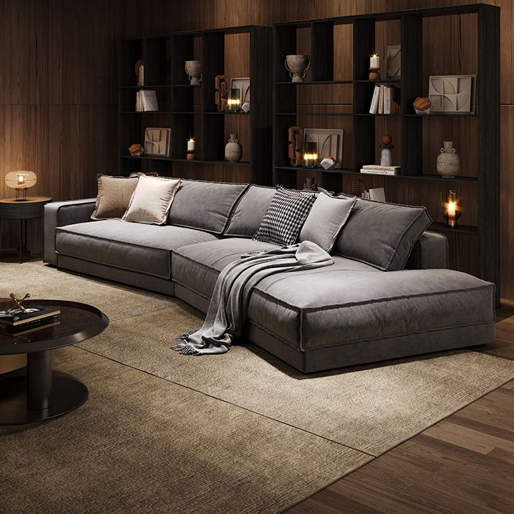 أريكة فاخرة بنمط إيطالي منحني