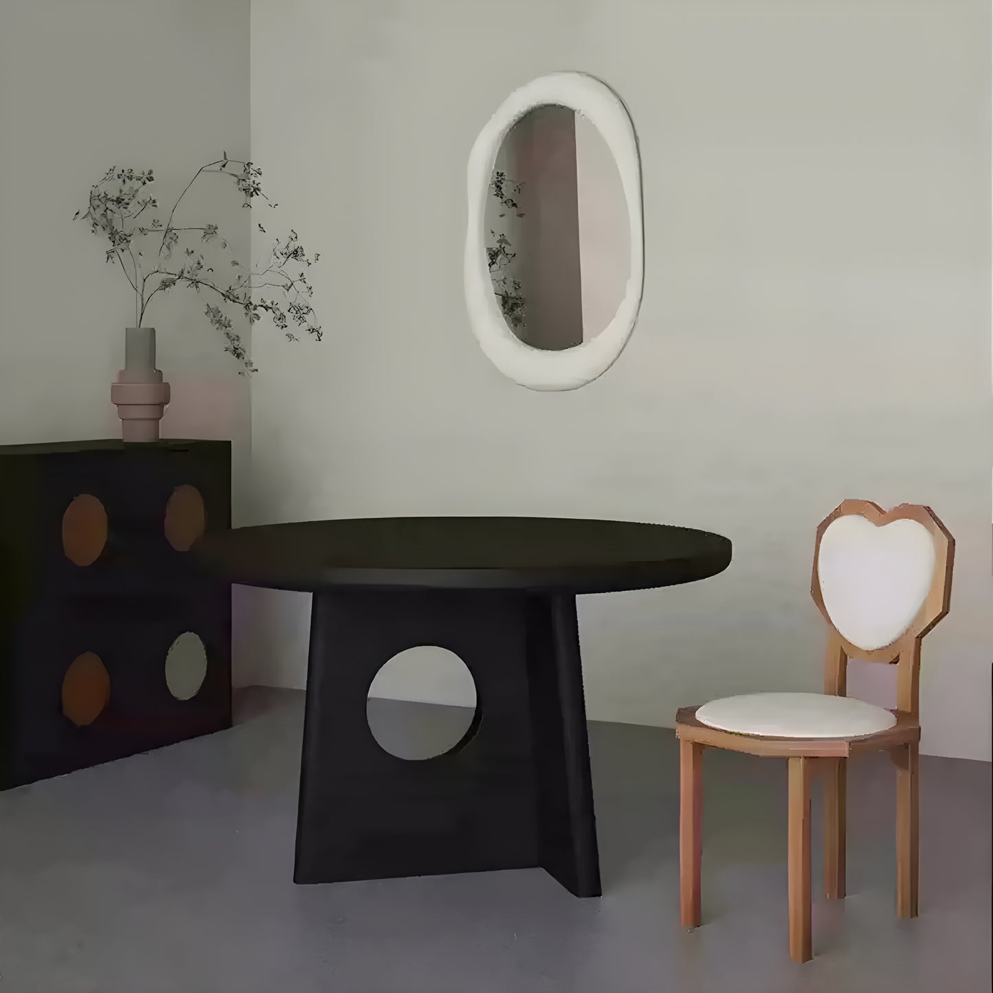 طاولة طعام راوند مميزة