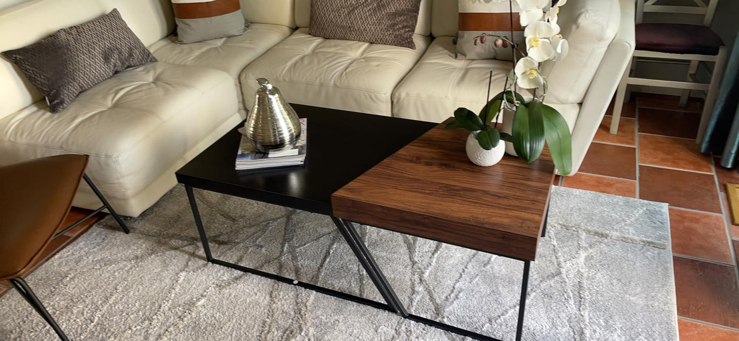 طاولة القهوة الفاخرة متعددة الاستخدامات