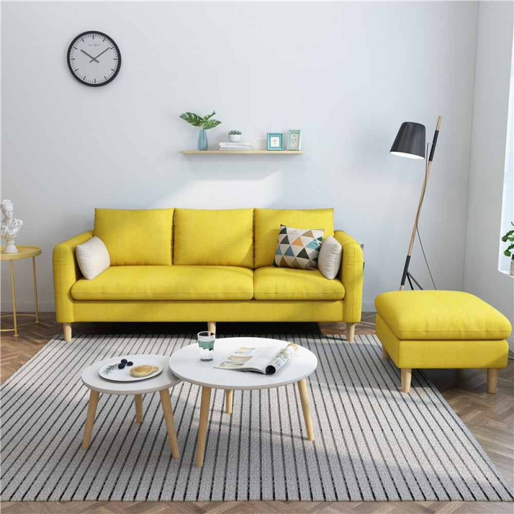 أريكة الاسترخاء مع مسند الأقدام