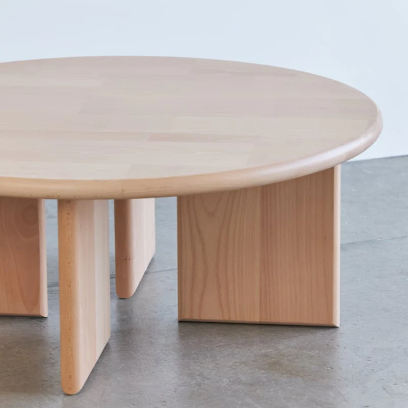 طاولة القهوه ذات الطراز الخشبى