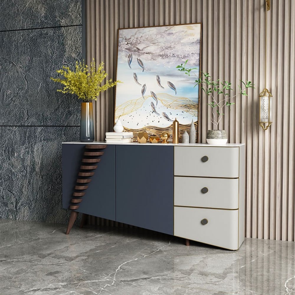 بوفيه رمادي