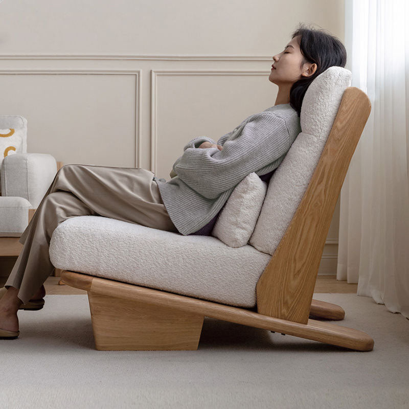 كرسي خشب مودرن