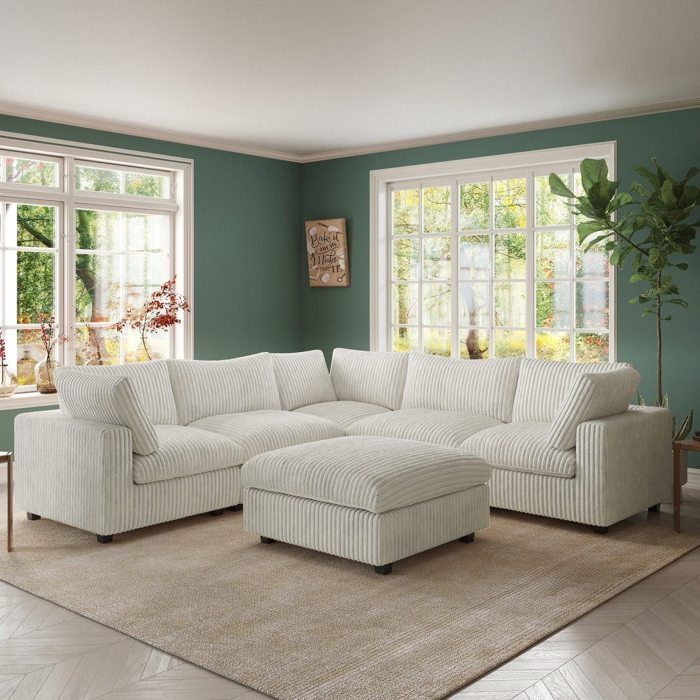 أريكة زاوية بتصميم فاخر