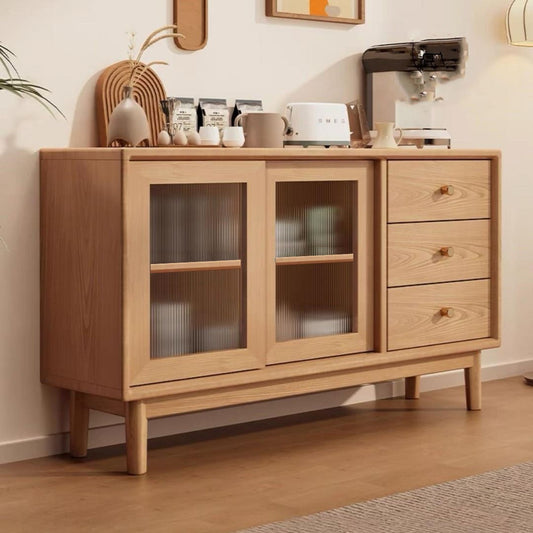 بوفيه خشب كلاسيك