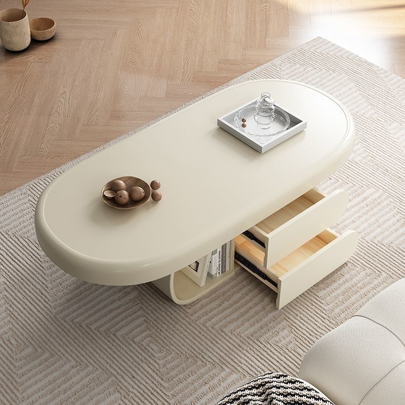 طاولة قهوة بادراج تخزين وفيرة