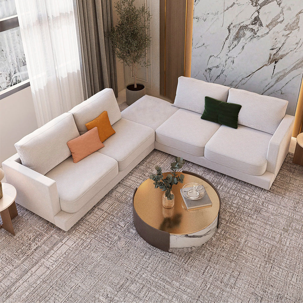 أريكة زاوية بتصميم فاخر